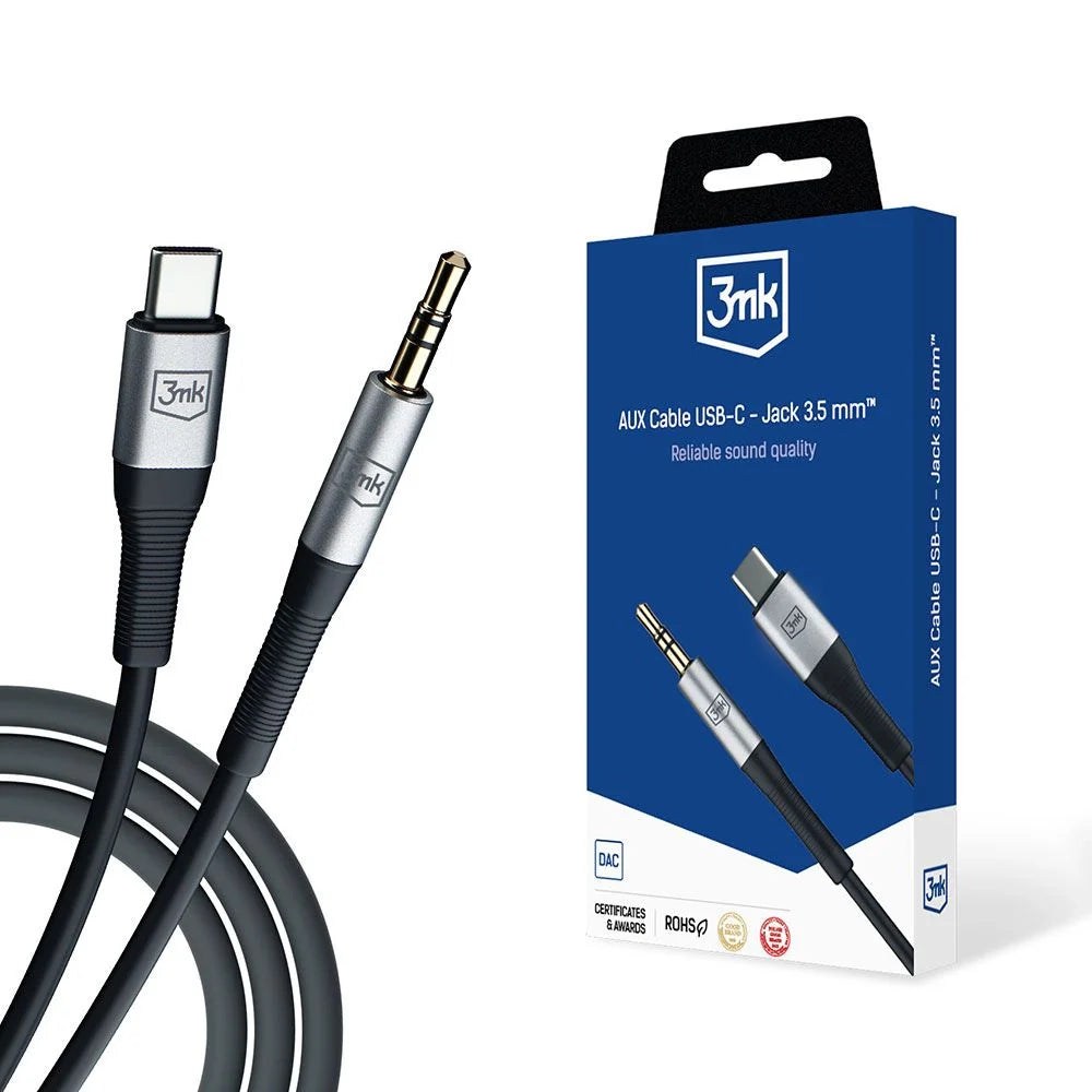 3MK Hyper Cable USB-C to Jack