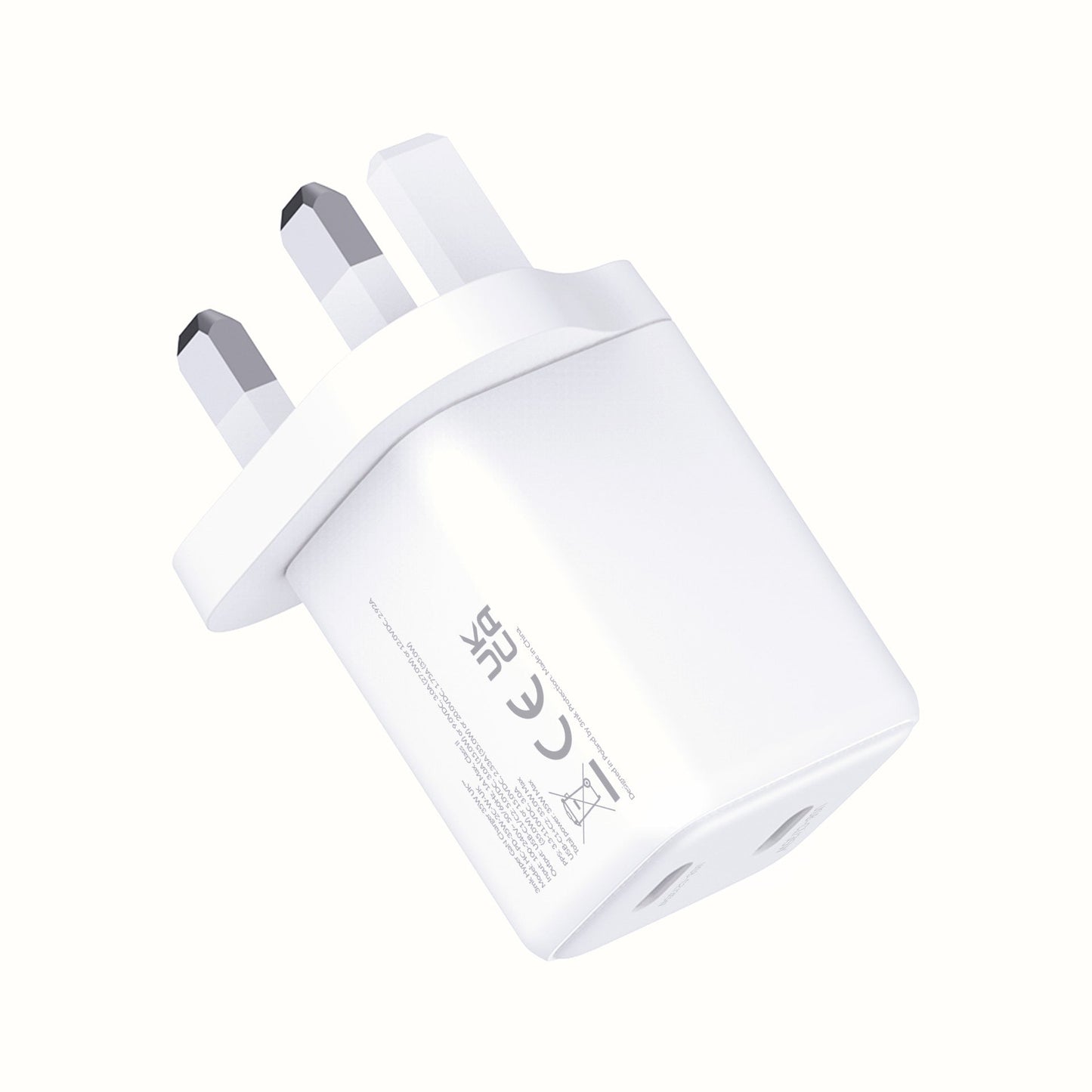 3mk GaN Hyper Charger 35W UK White