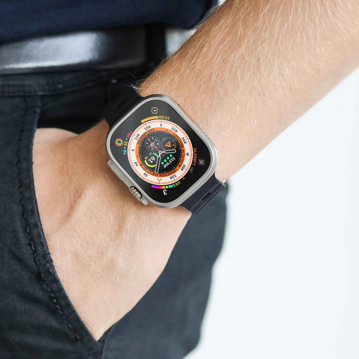 Vonmahlen Wave Band 2 Apple Watch Silicone Strap