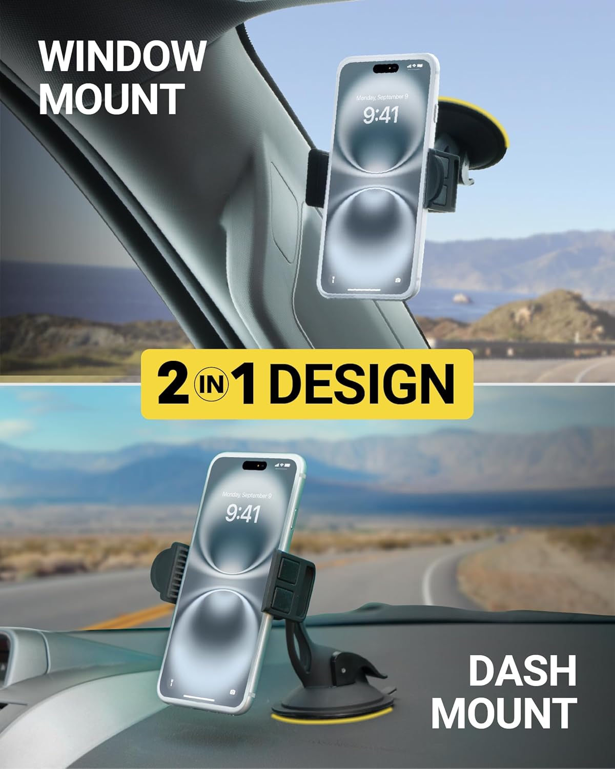 Scosche HDM DashMount Suction Cup Mount for Mobile Devices