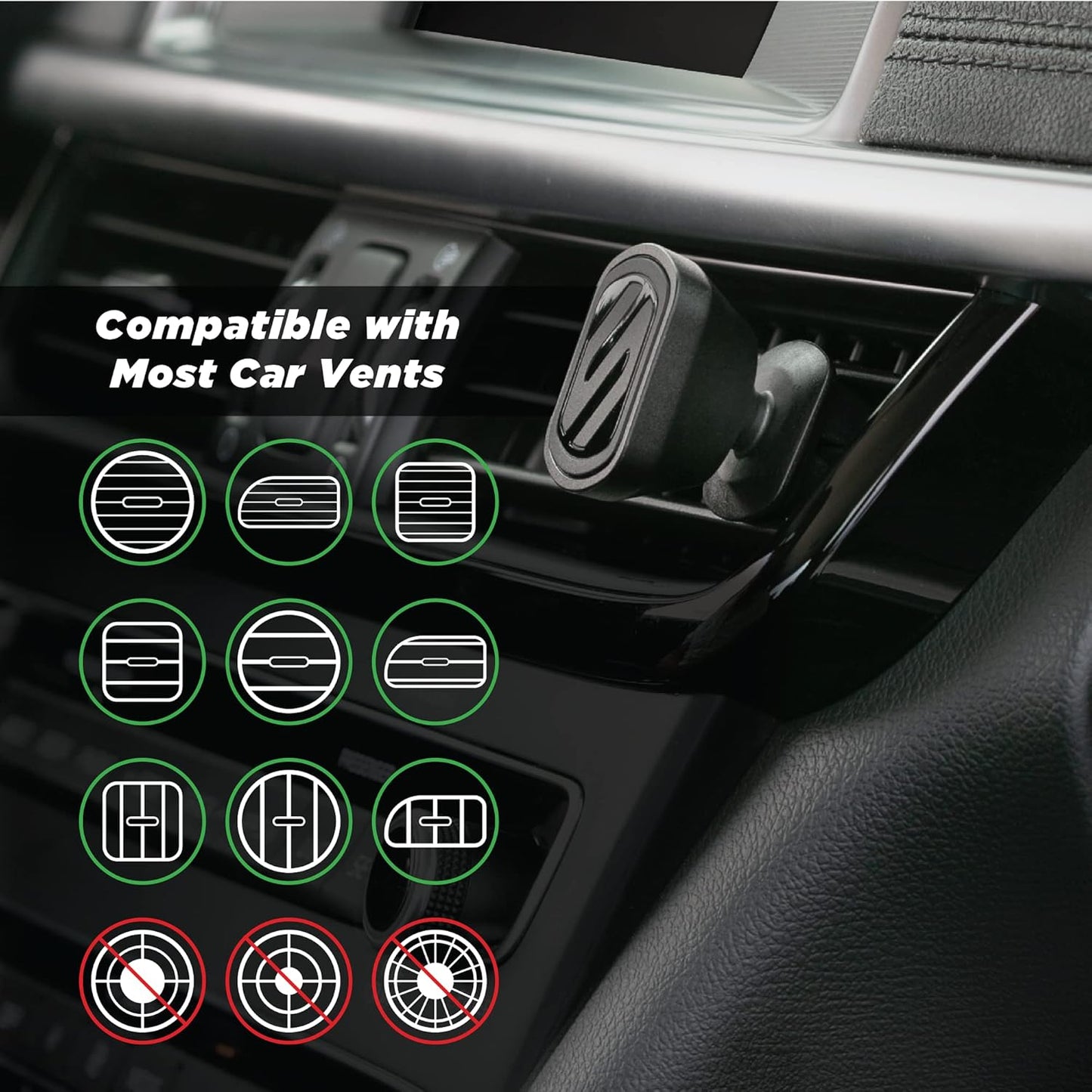 Scosche MAGICMOUNT Select Magnetic Vent Mount