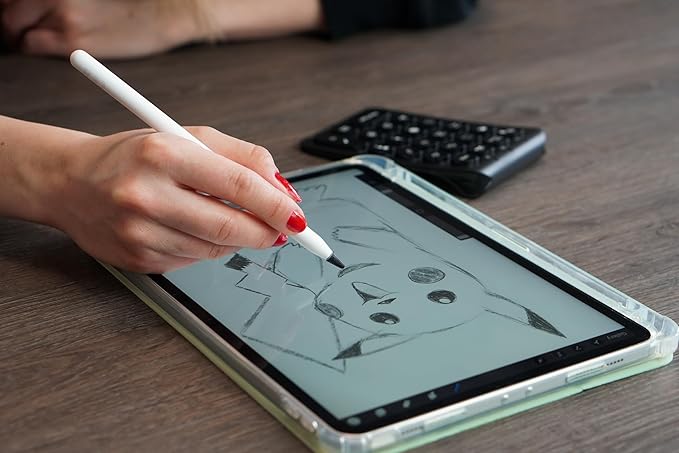 PenTips Fiber compatible with Apple Pencil, Black/White