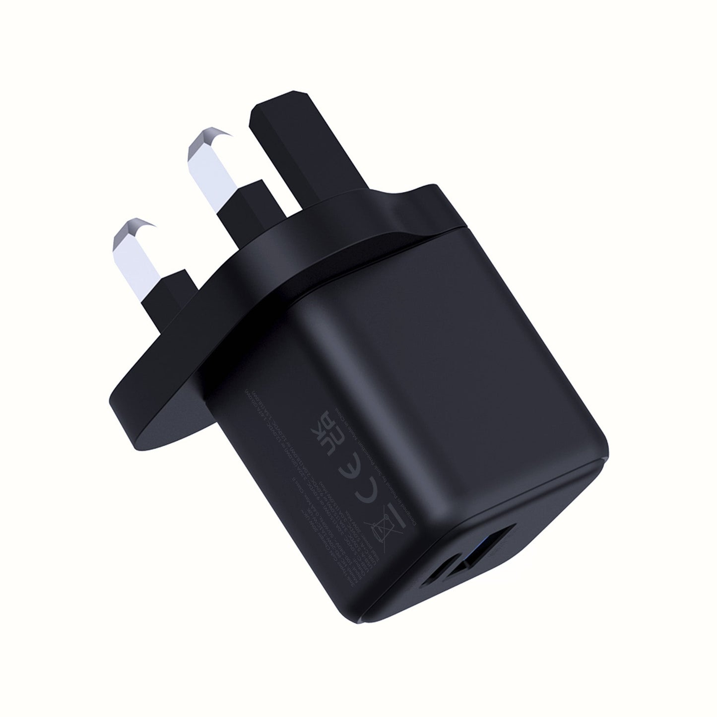 3mk GaN Hyper Charger 20W UK Black