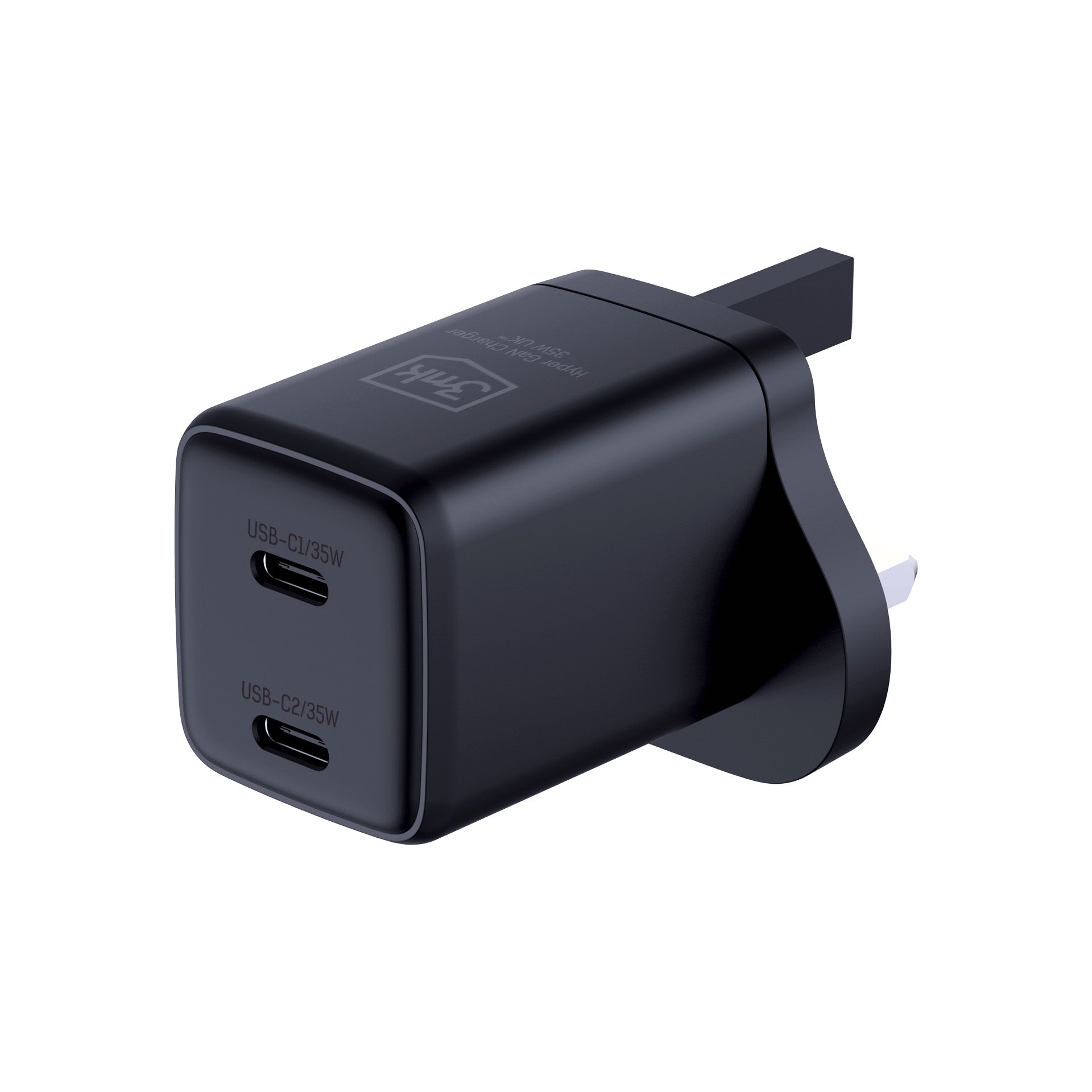 3mk GaN Hyper Charger 35W UK Black
