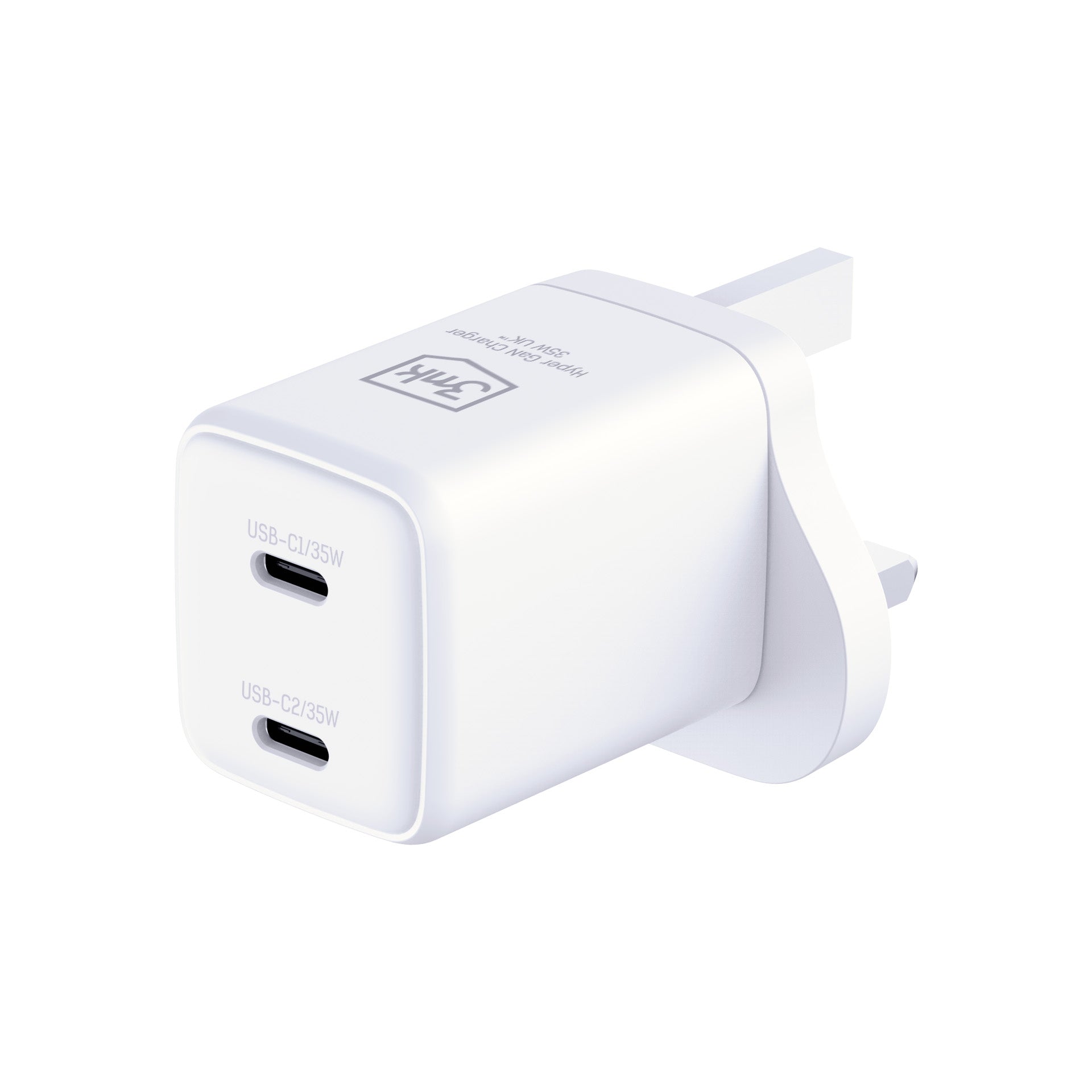 3mk GaN Hyper Charger 35W UK White