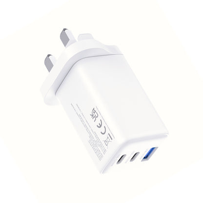 3mk Gan Hyper Charger 65W UK White