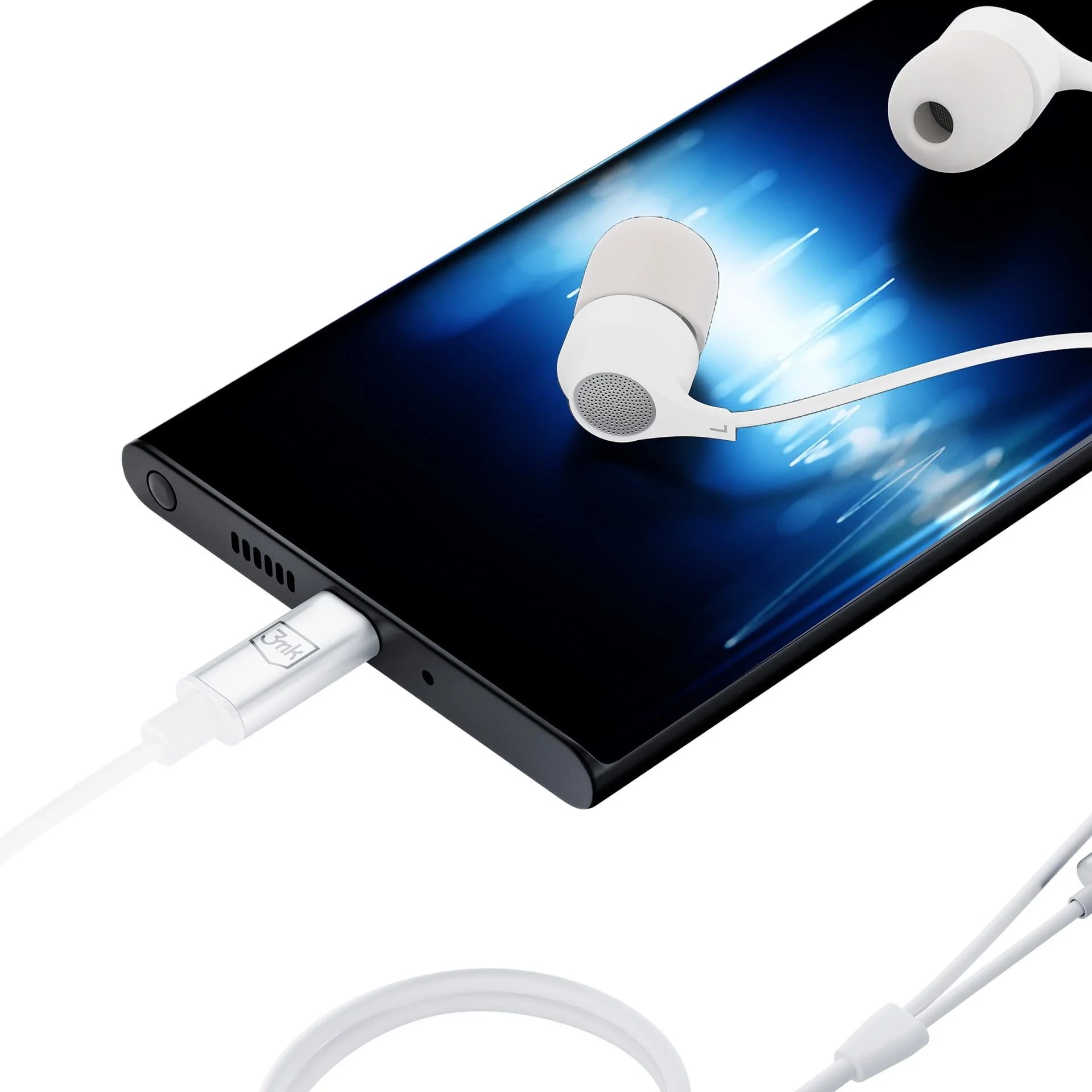 3mk wired earphones usb-c