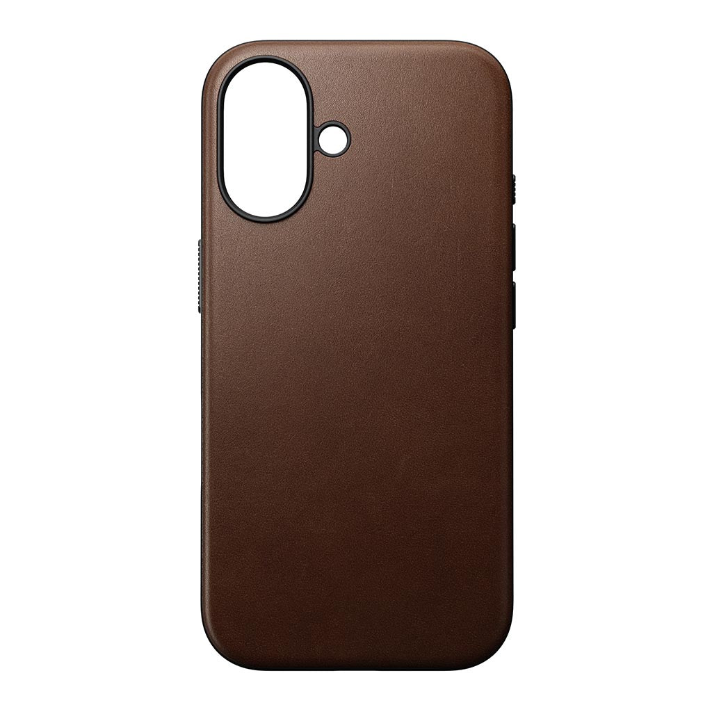 NOMAD - Modern Leather Case for iPhone 16