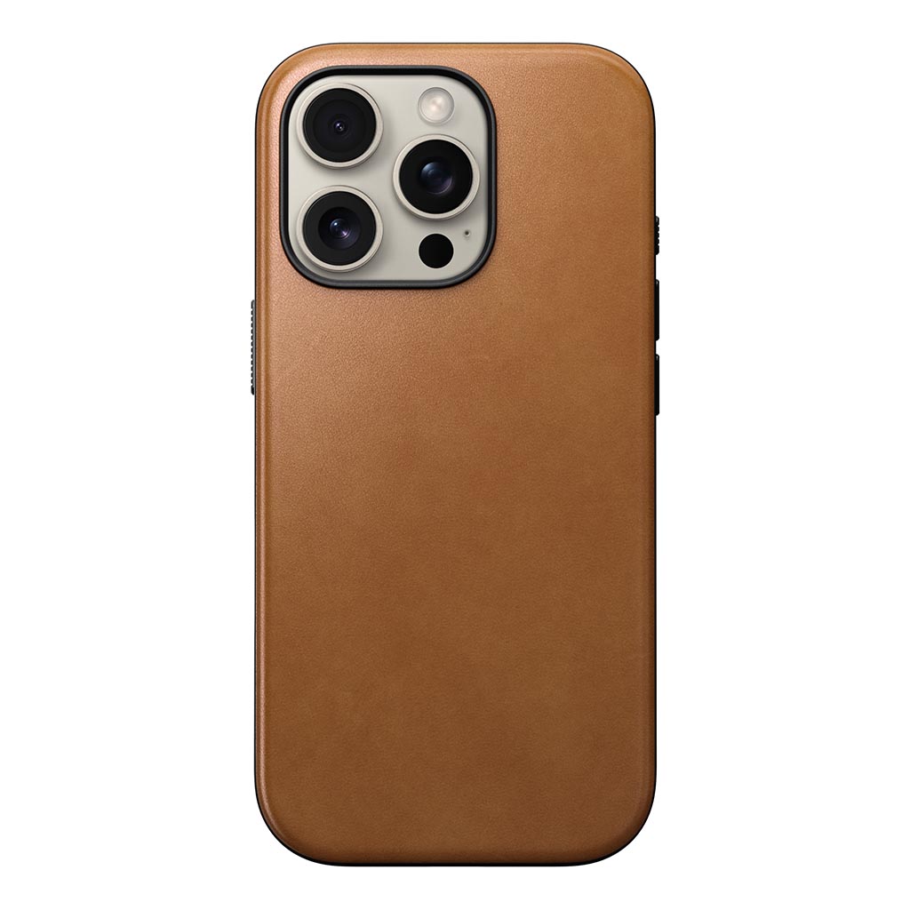 NOMAD - Modern Leather Case for iPhone 16