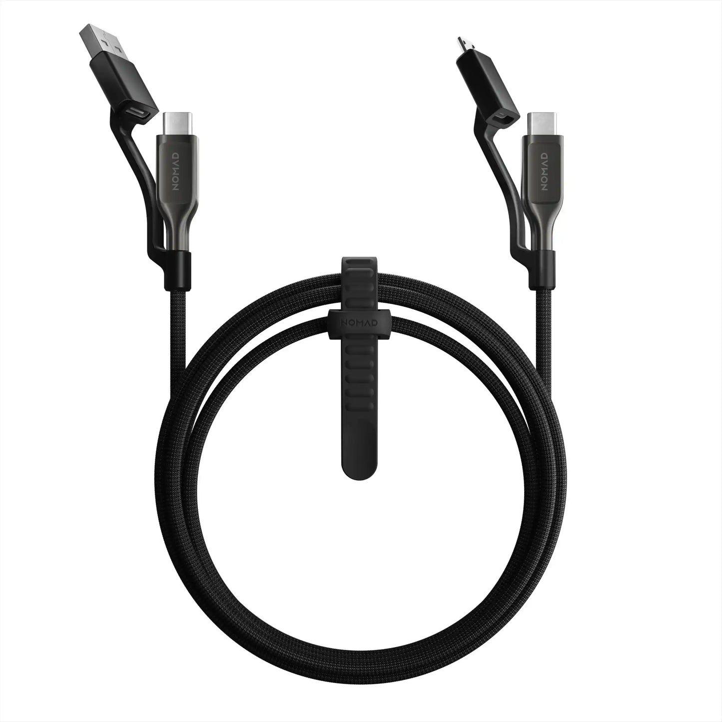 Nomad USB-C Universal Cable Kevlar v3 Carbide Black, 0.3m or 1.5m