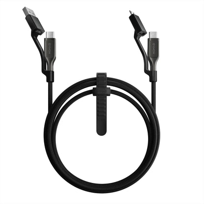 Nomad USB-C Universal Cable Kevlar v3 Carbide Black, 0.3m or 1.5m