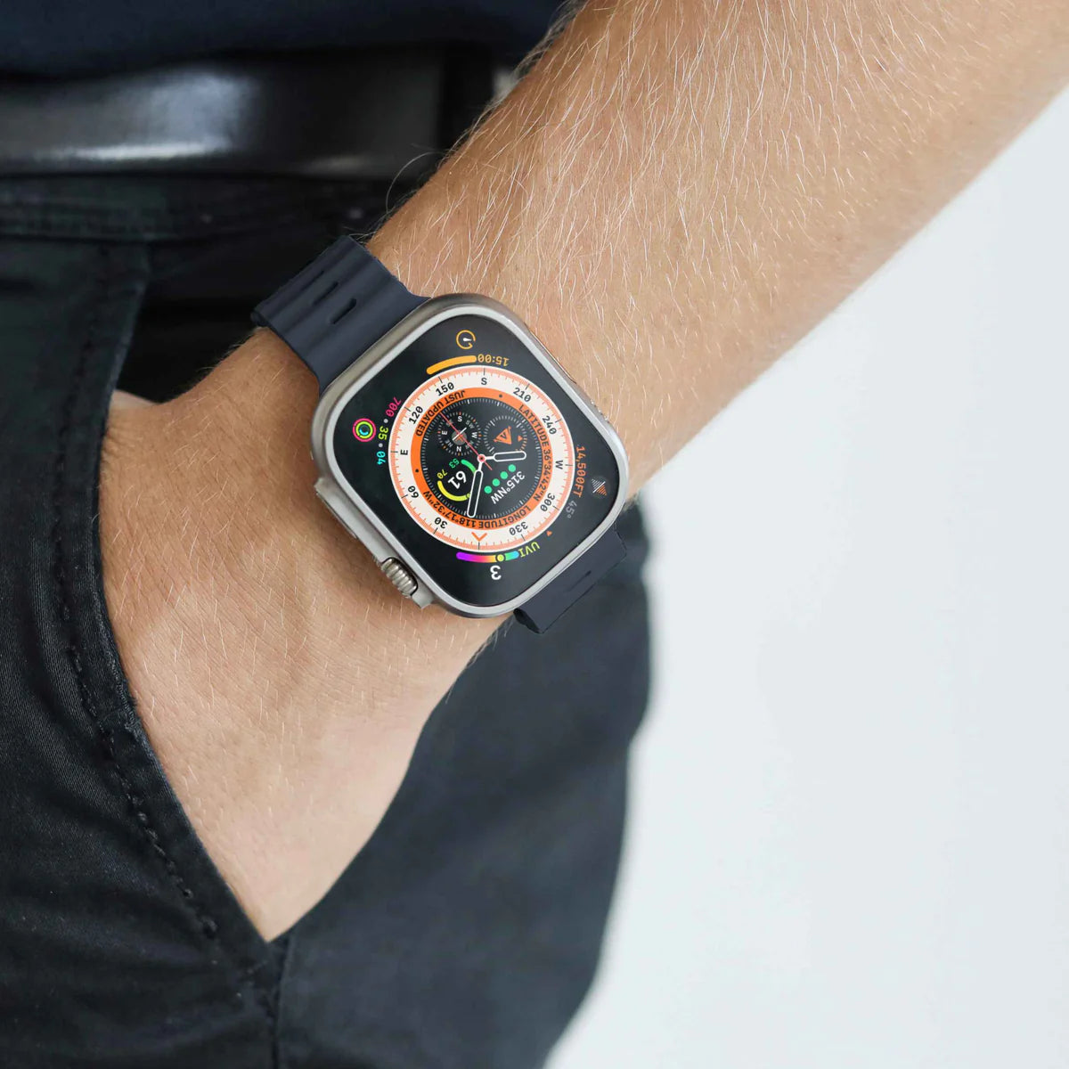 Vonmahlen Wave Band 2 Apple Watch Silicone Strap