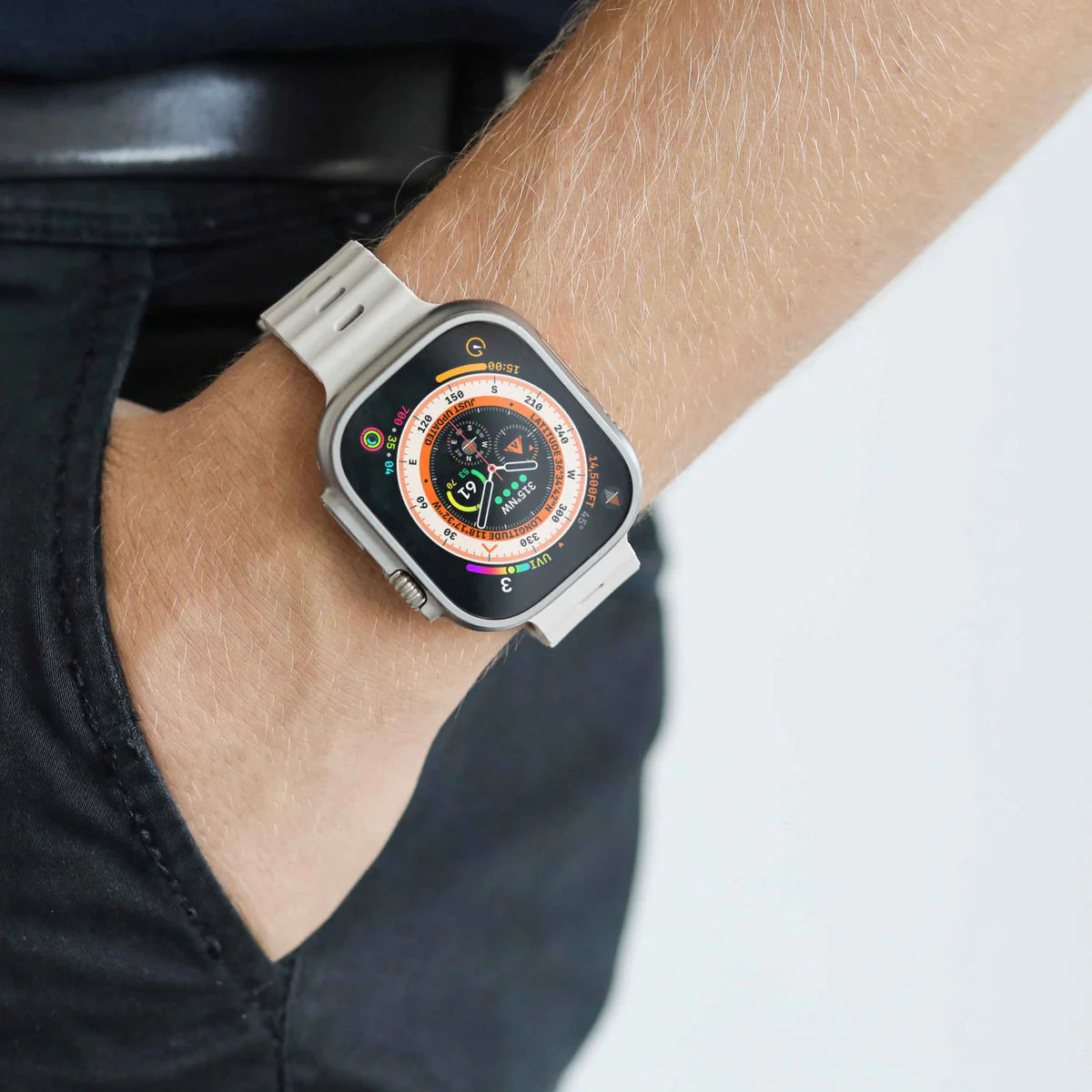 Vonmahlen Wave Band 2 Apple Watch Silicone Strap
