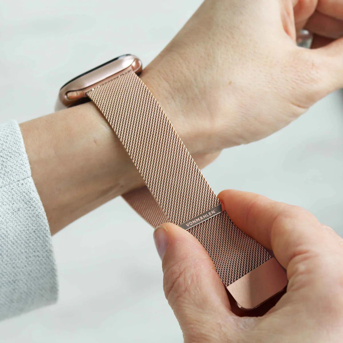 Vonmahlen Milanese Loop 2 Mesh Strap for Apple Watch