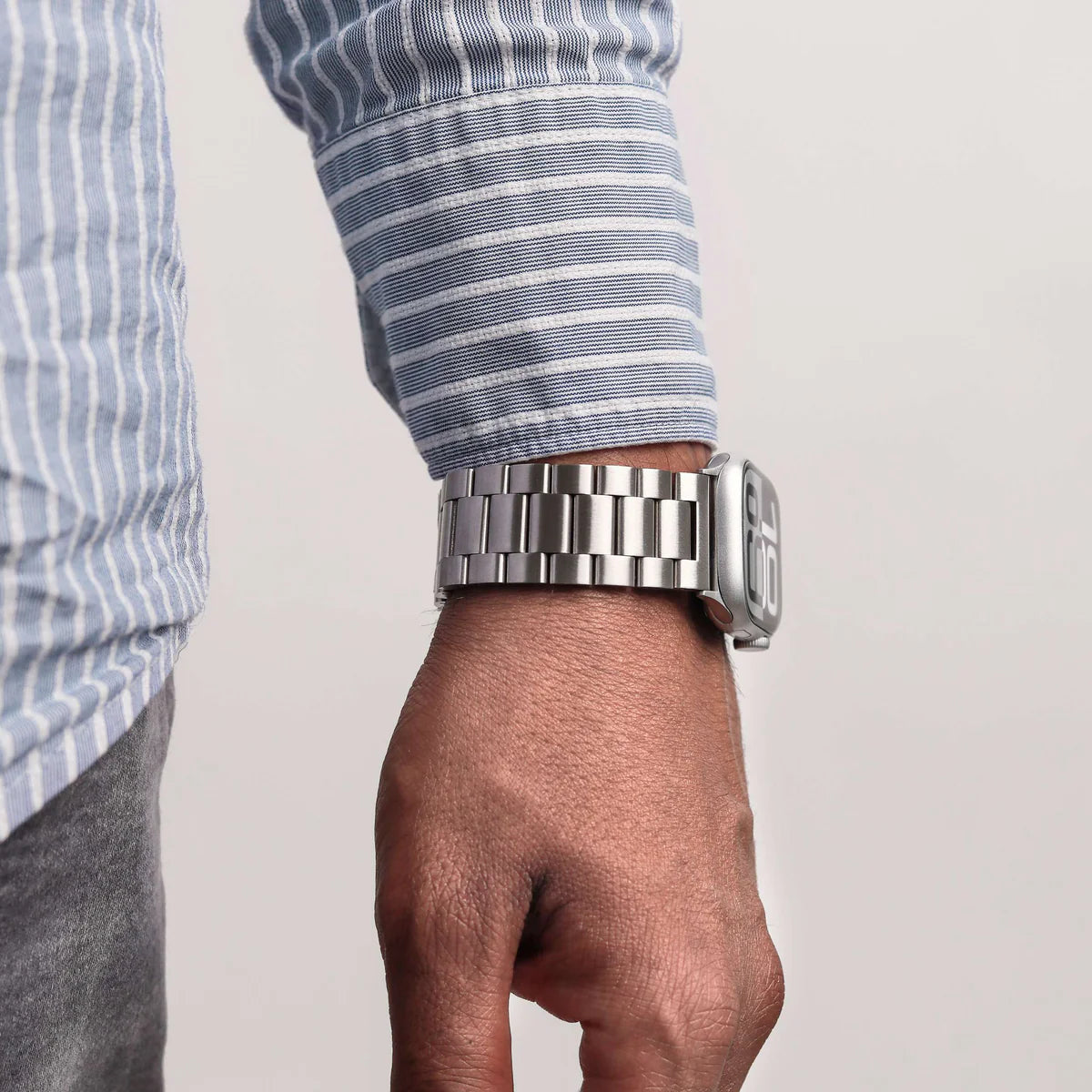 Vonmahlen Link Bracelet Steel