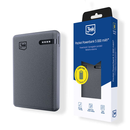 3mk pocket power bank 5000
