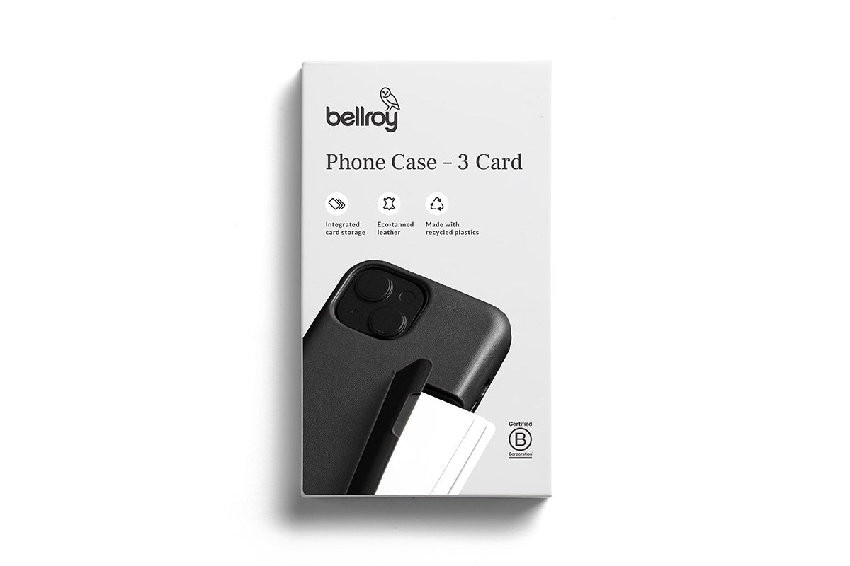 Bellroy iPhone 16 Case - 3 card slot