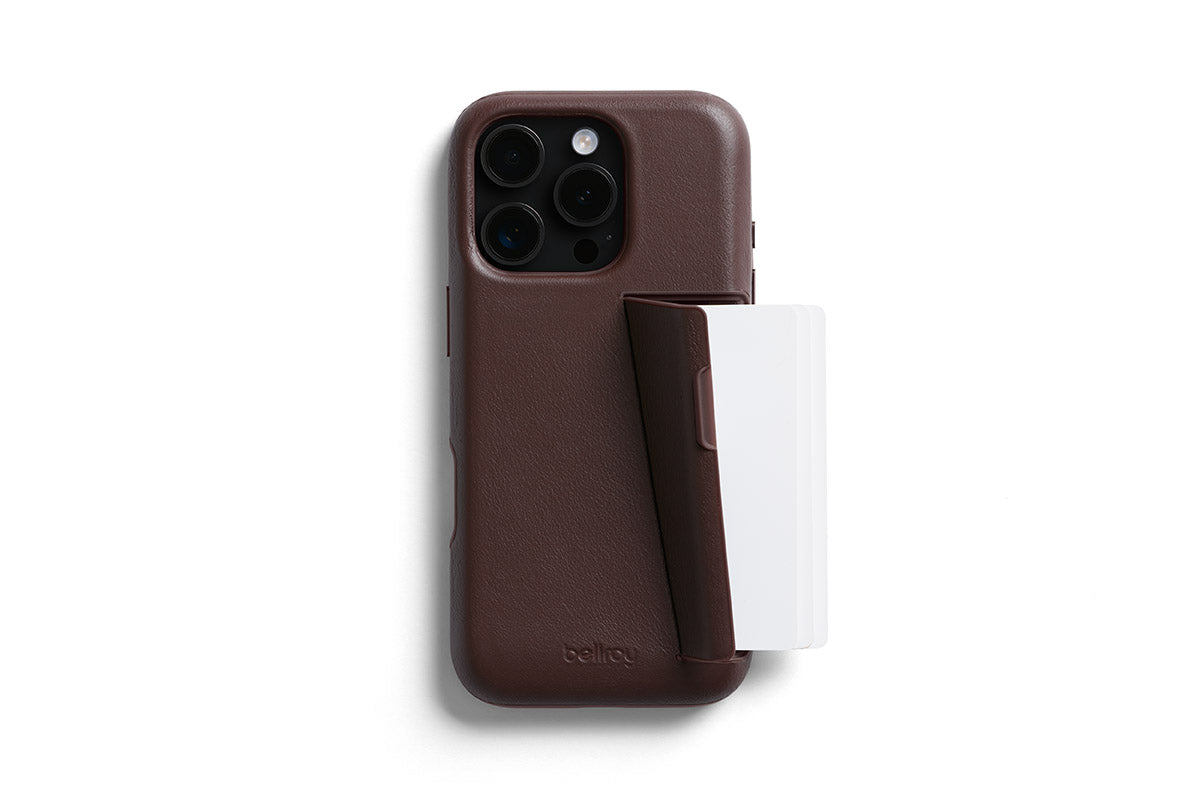 Bellroy iPhone 16 Case - 3 card slot