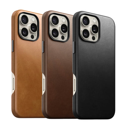 NOMAD - Traditional Leather Case - iPhone 16