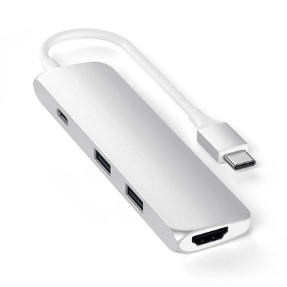 Satechi Aluminium Type-C Slim Multi-Port Adapter 4K