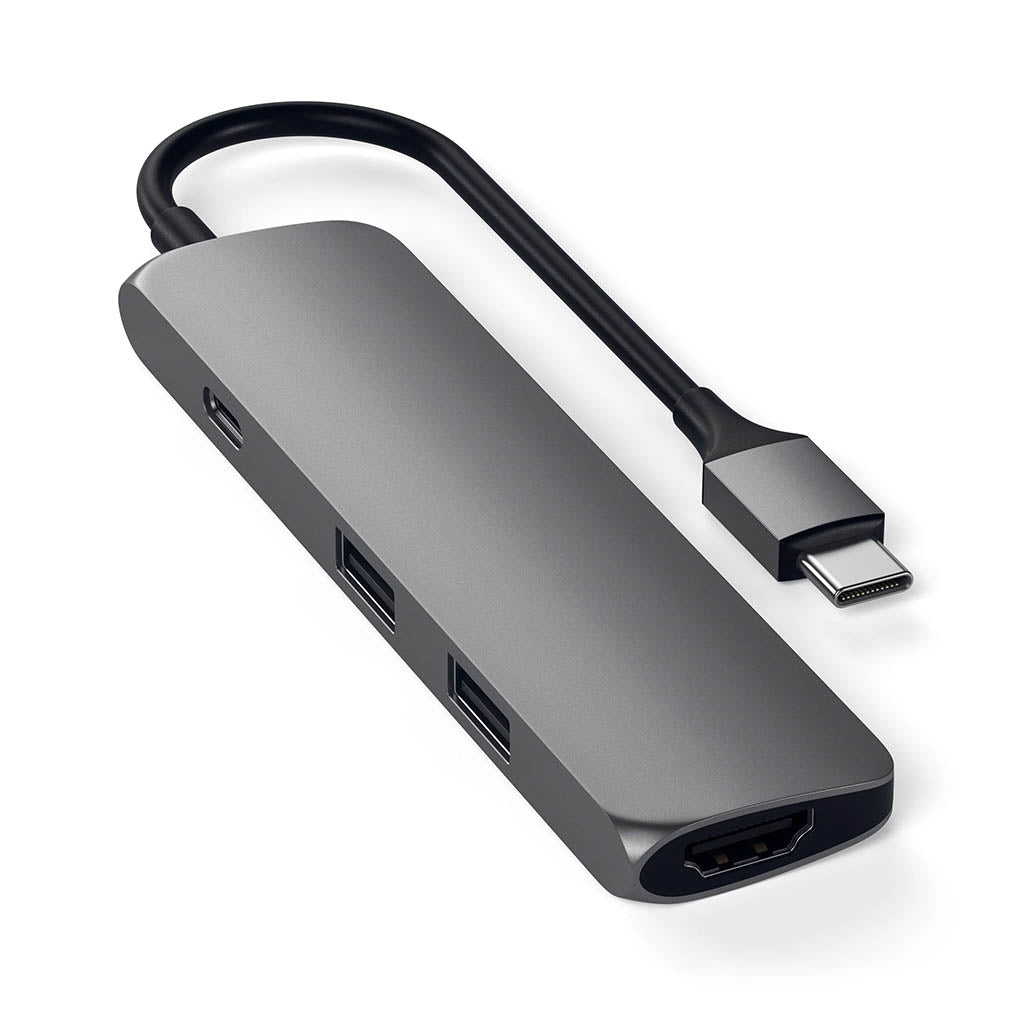 Satechi Aluminium Type-C Slim Multi-Port Adapter 4K