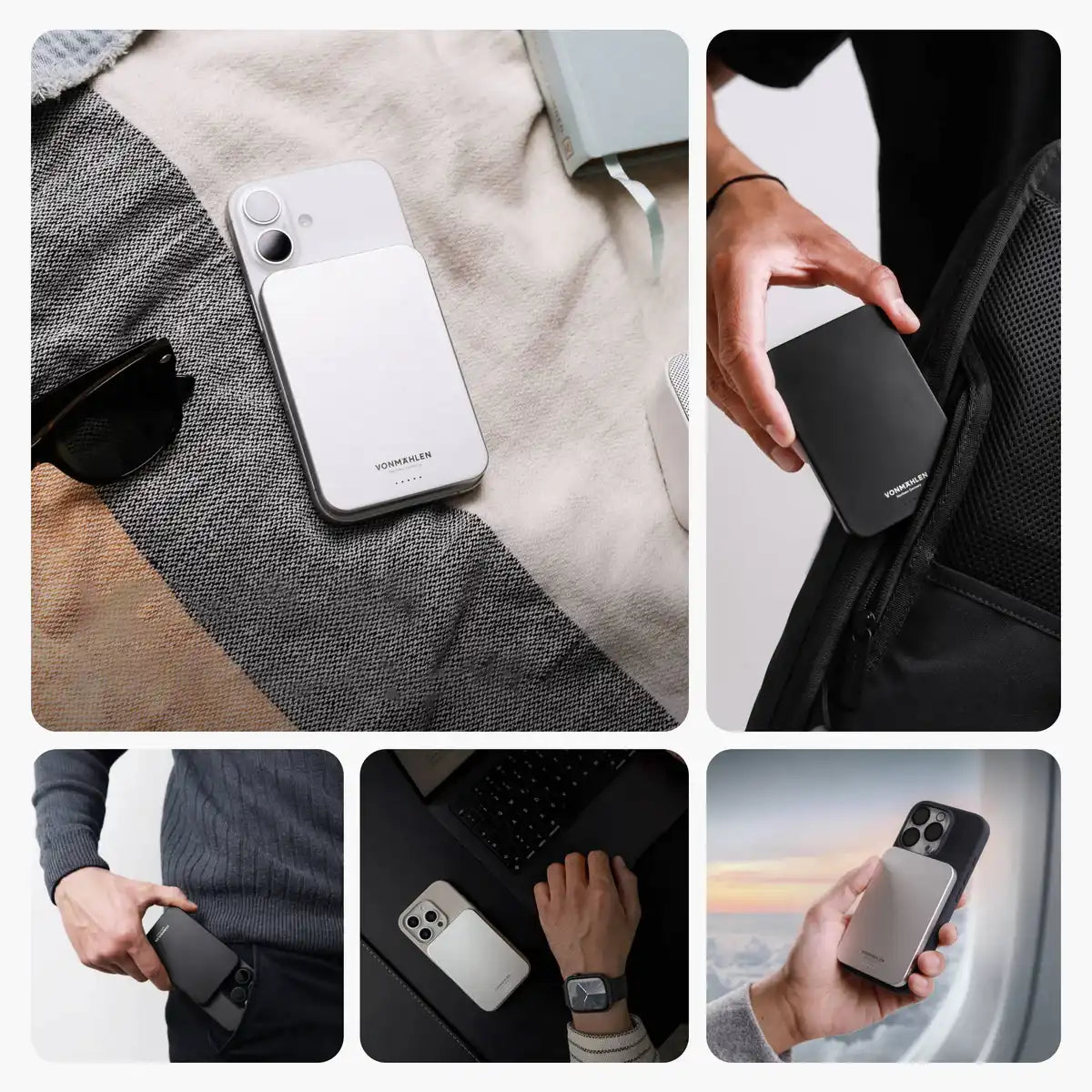 Vonmahlen Evergreen Mag 5,000 mAh Magnetic Power Bank
